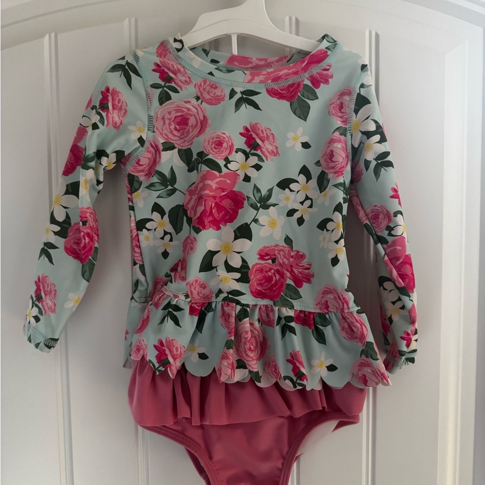 Ruffle Butts Rashguard Set